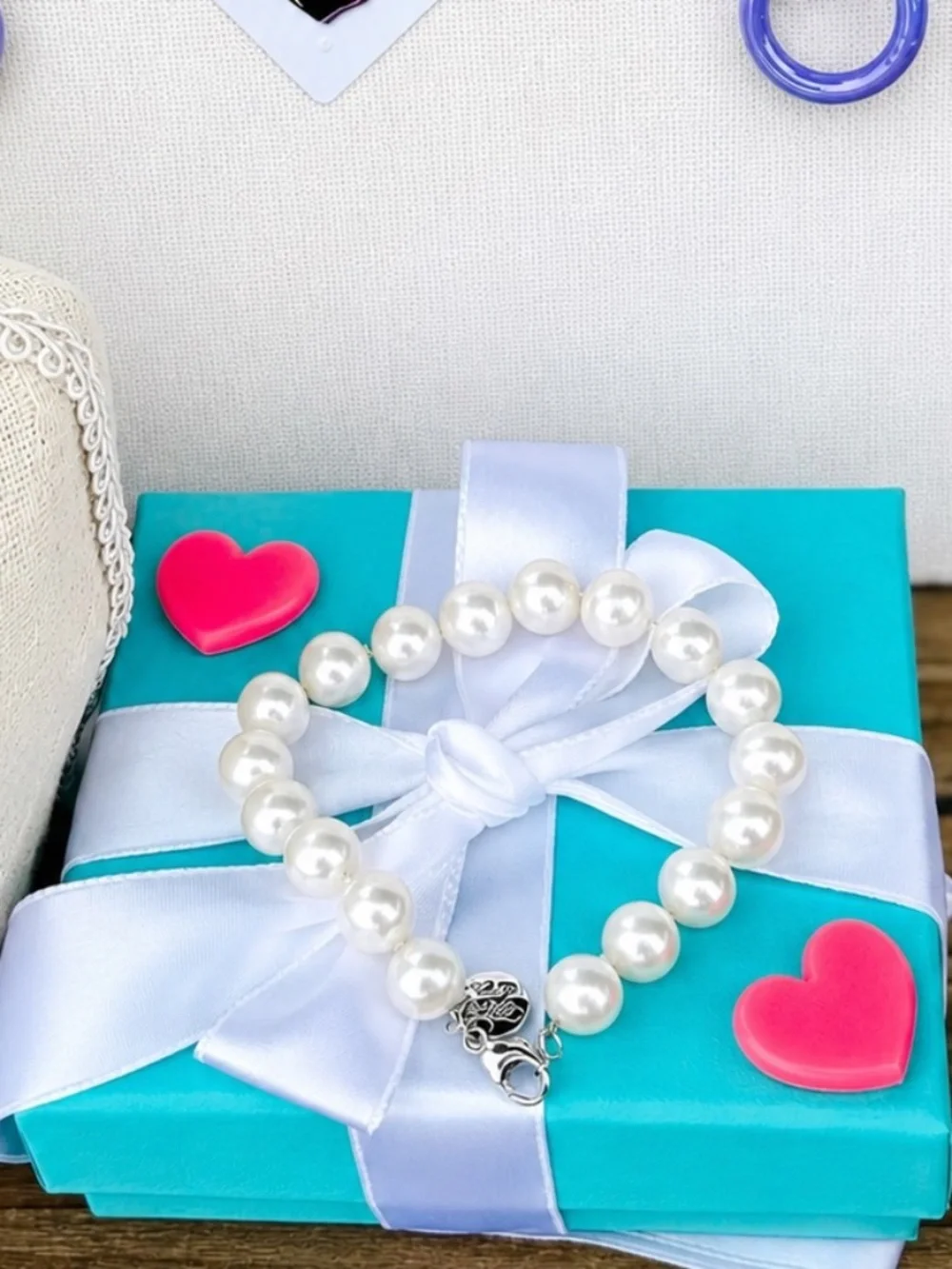 INCREDIBLY RARE Tiffany & Co. Ziegfeld 9-10mm Pearl Bracelet Silver, 7.75